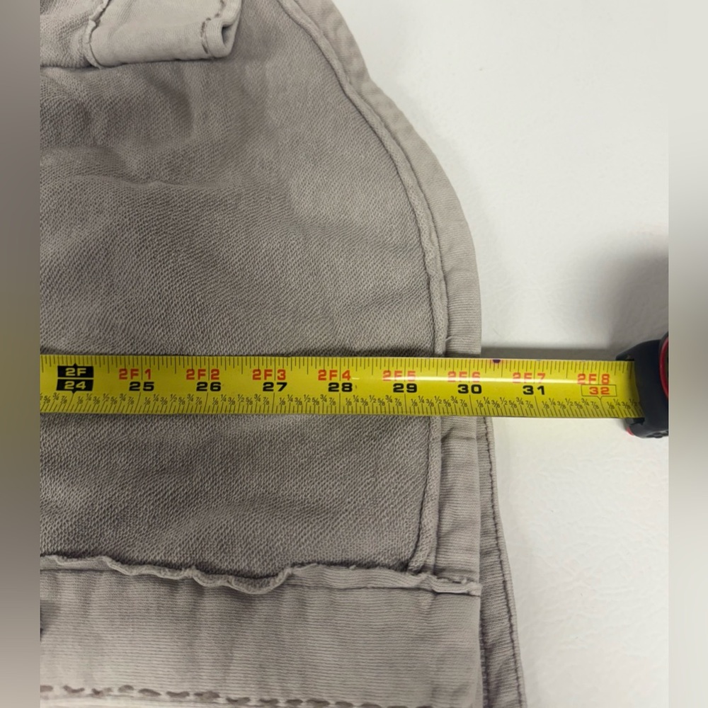 Cleo + Wolf Gray Button Down Long Sleeve Shirt Ja… - image 5